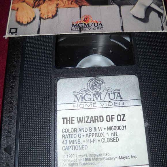 Wizard of Oz Movie VHS - Picture 3 of 4